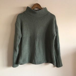 Soft Sage Green Knit Sweater